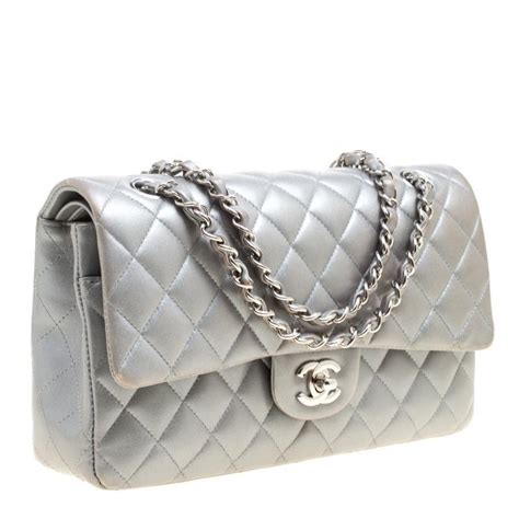 grey chanel|grey chanel purse.